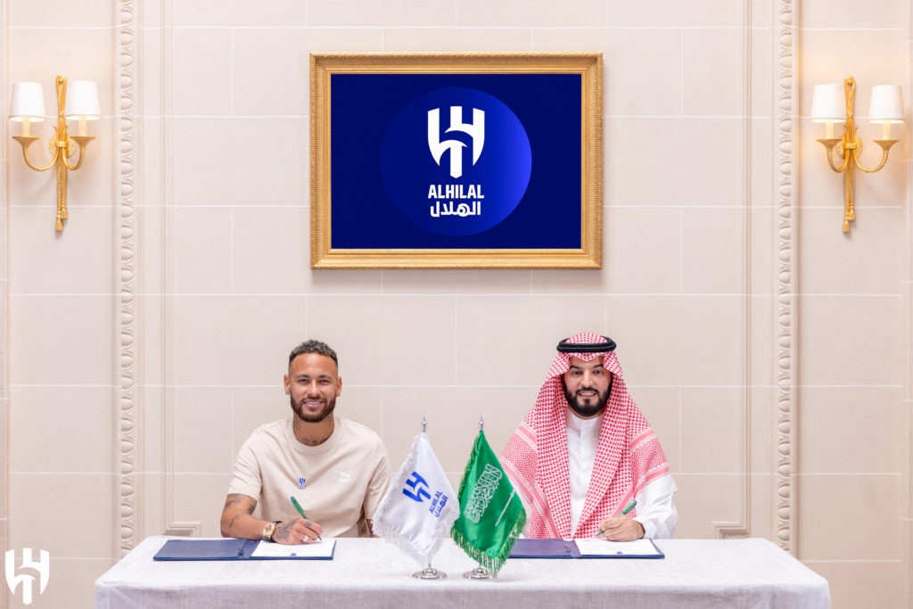 Neymar joins Saudi club Al Hilal from Paris Saint-Germain