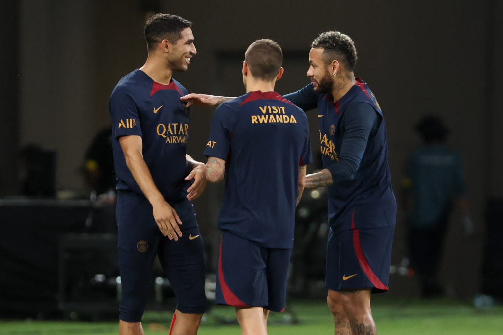 Paris Saint-Germain Training Session